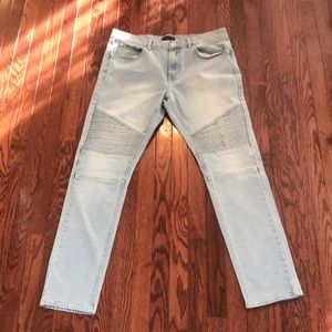 Denim Biker Jeans Pacsun